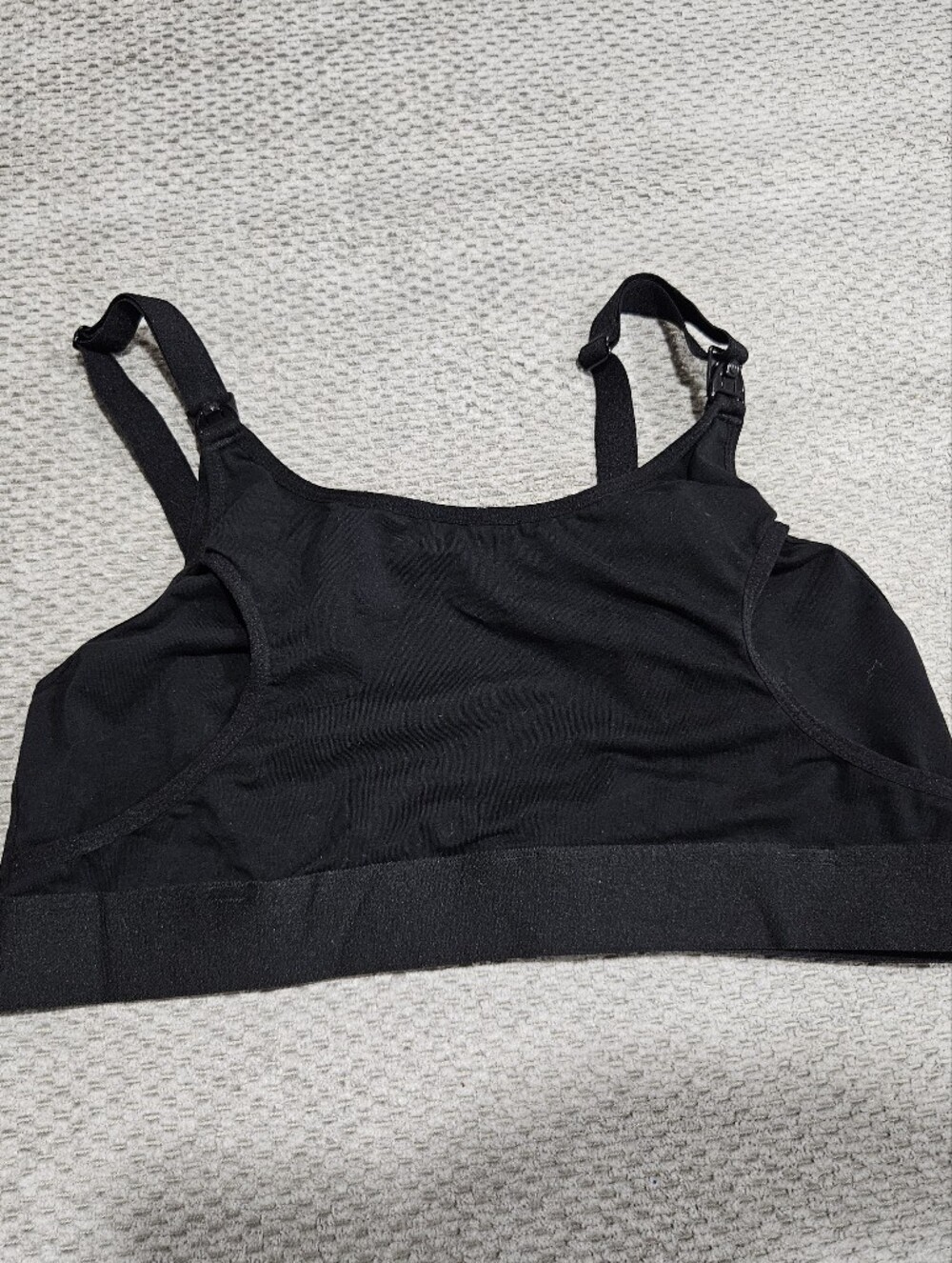 2/$14! Momcozy Pumping Bra, Black, Large
